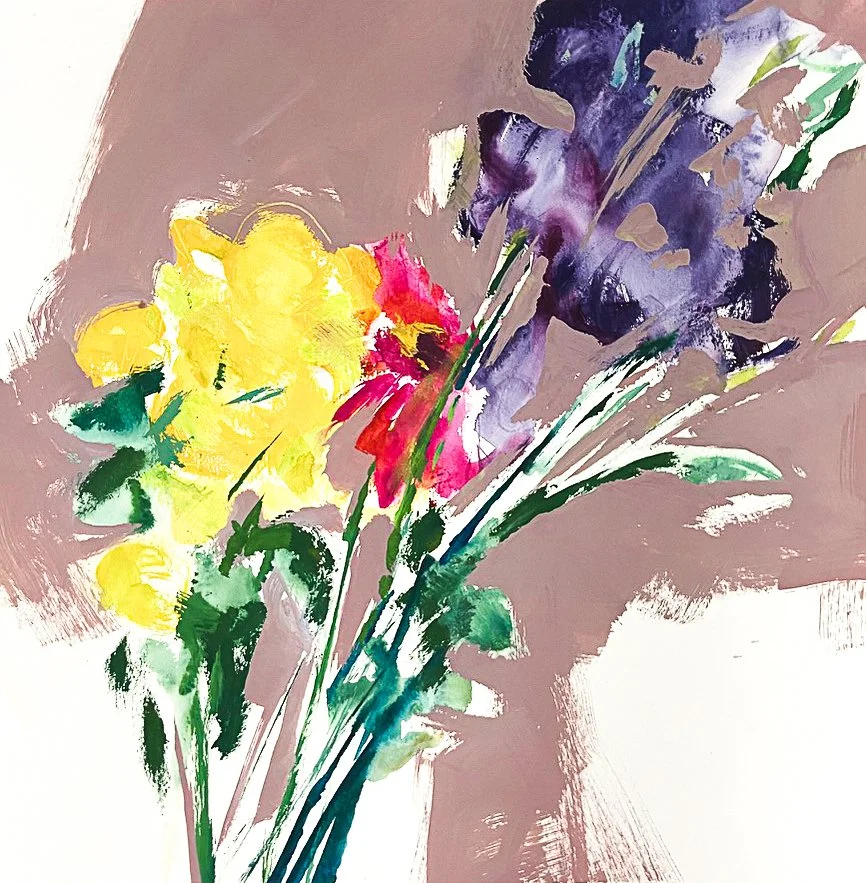 Bouquet | Gouache 40x40 cm