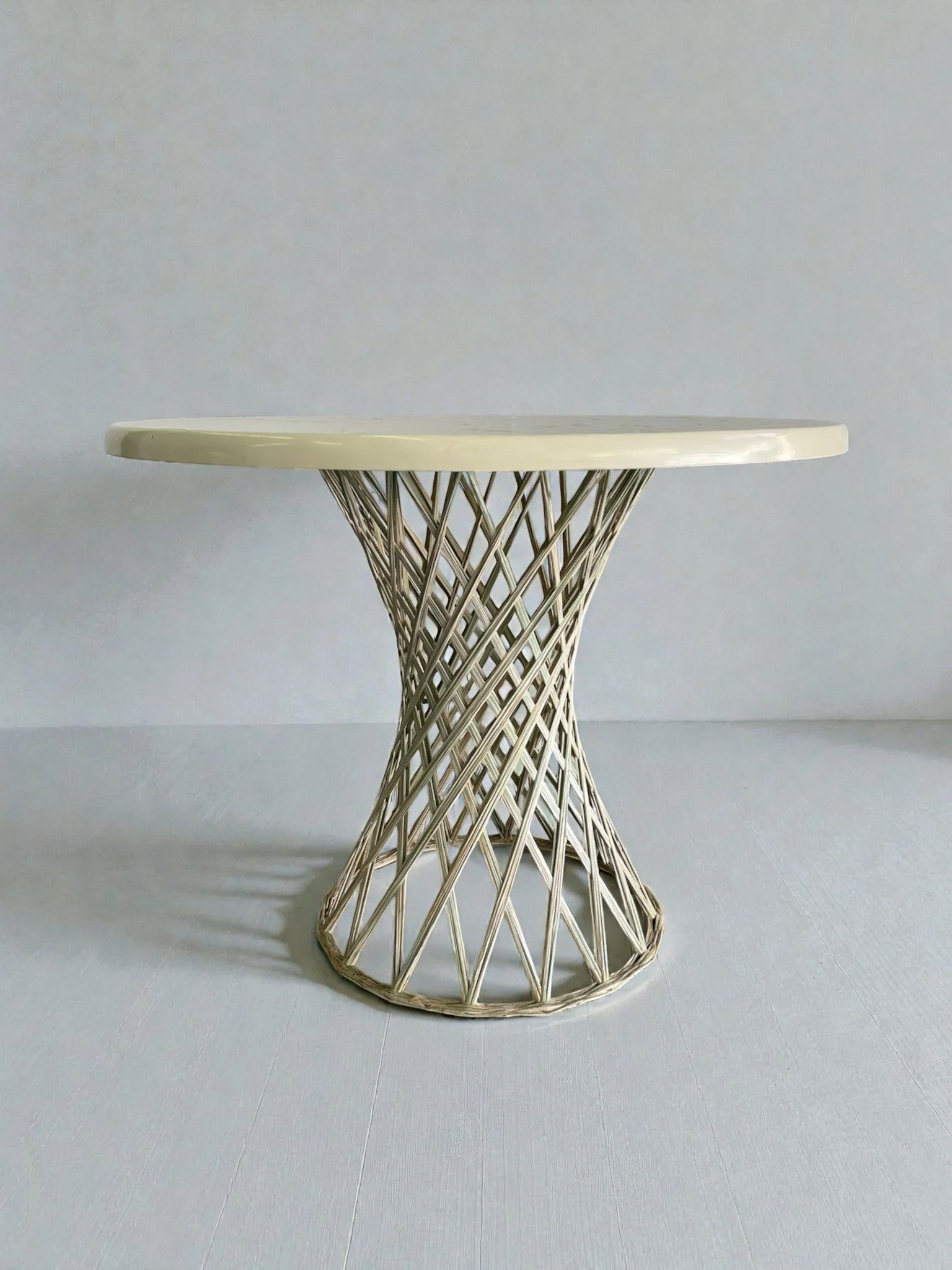 Vintage 1970s Fiberglass Pedestal Dining Table