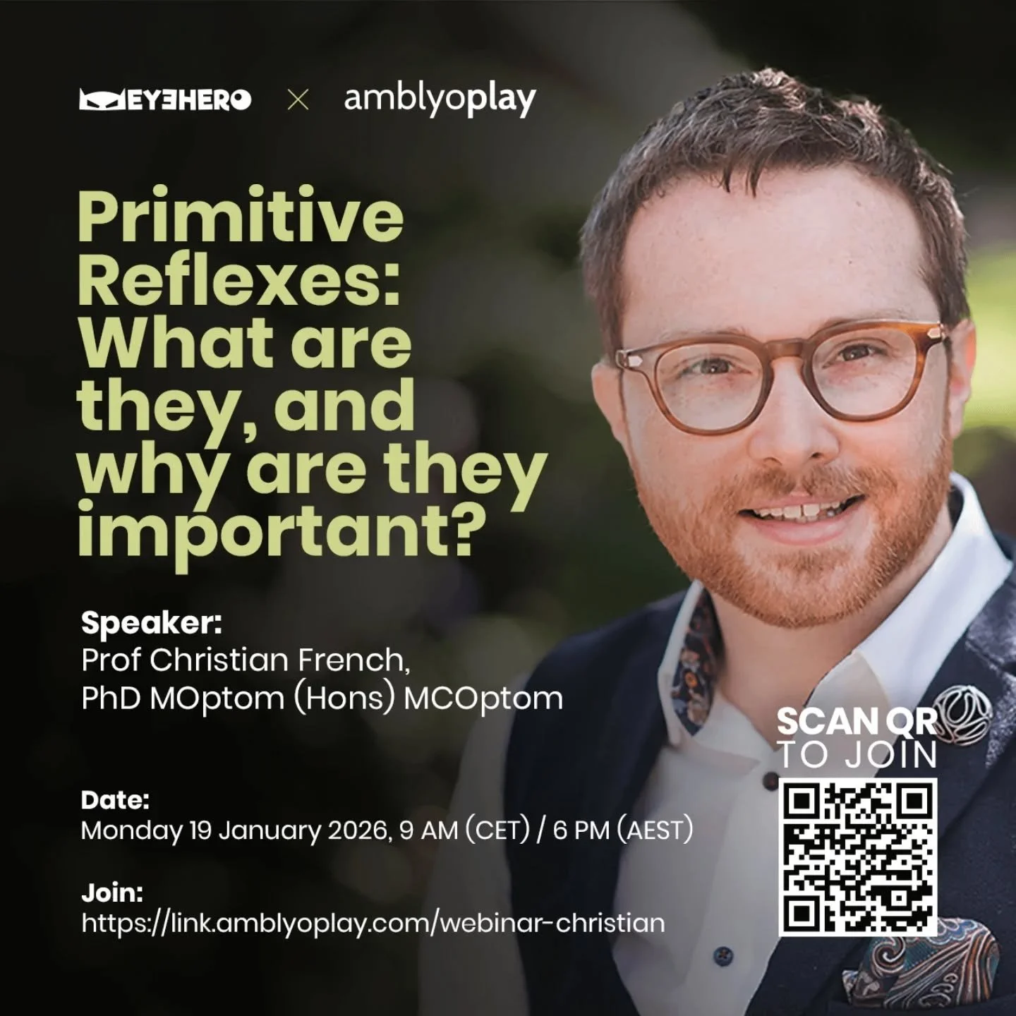 Heard about Primitive Reflexes in children and want to know more? Perhaps you work with children (optometrist, teacher, etc) or just want to understand your own a little better as they grow up?

I wanted to give a very gentle introduction into what p