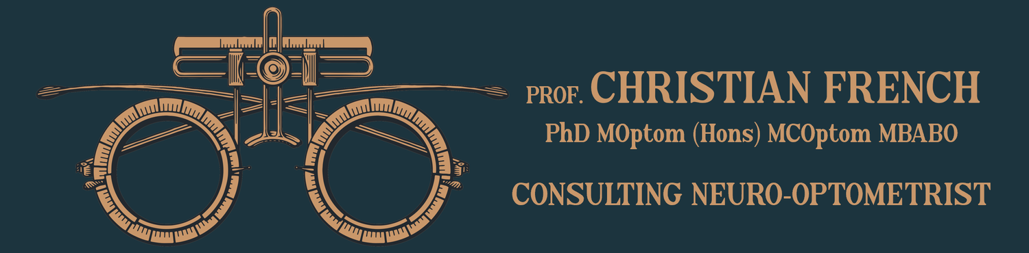 Prof. Christian French - Consulting Neuro-Optometrist