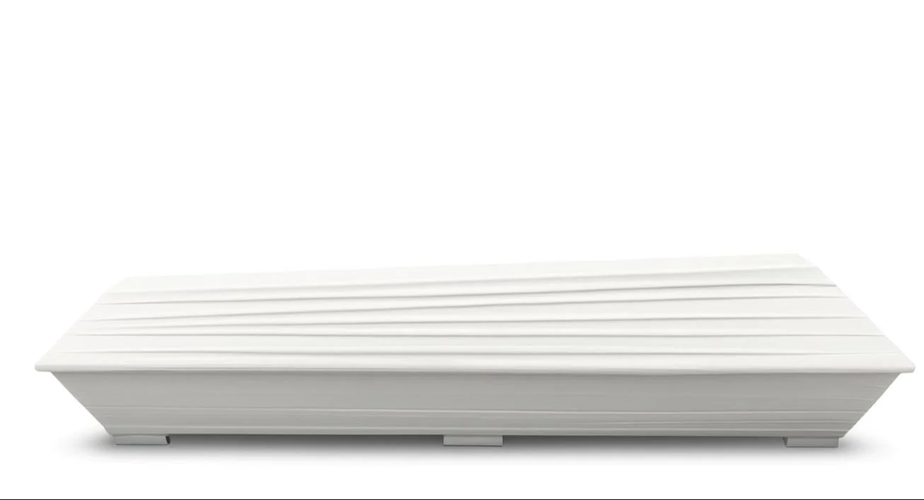 Valkoinen kangasarkku, 791 €