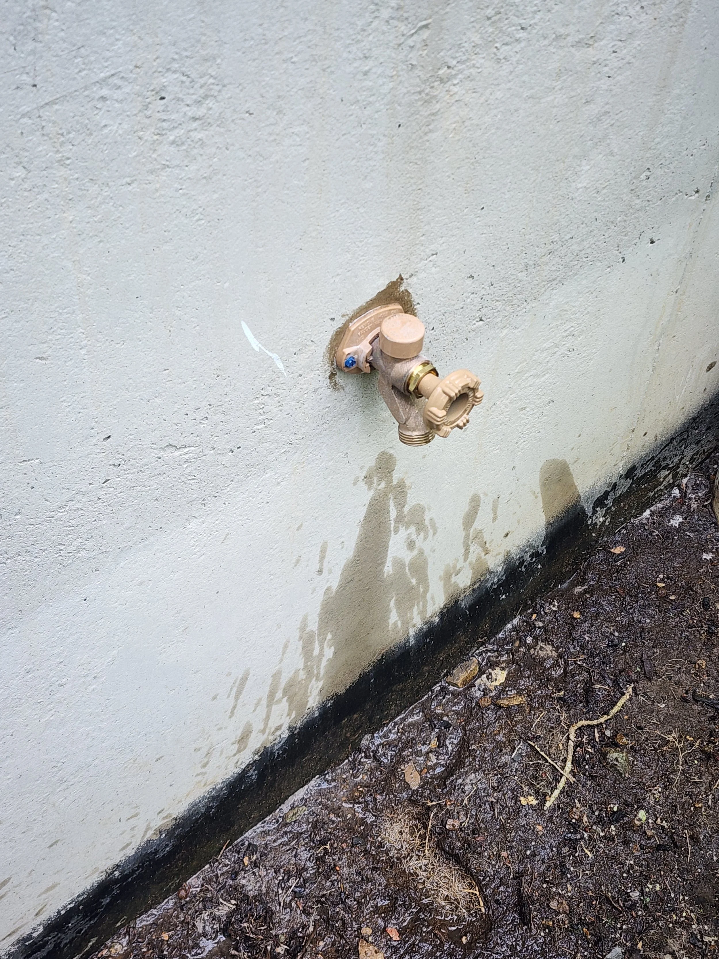 Frost Free sillcock in a new location