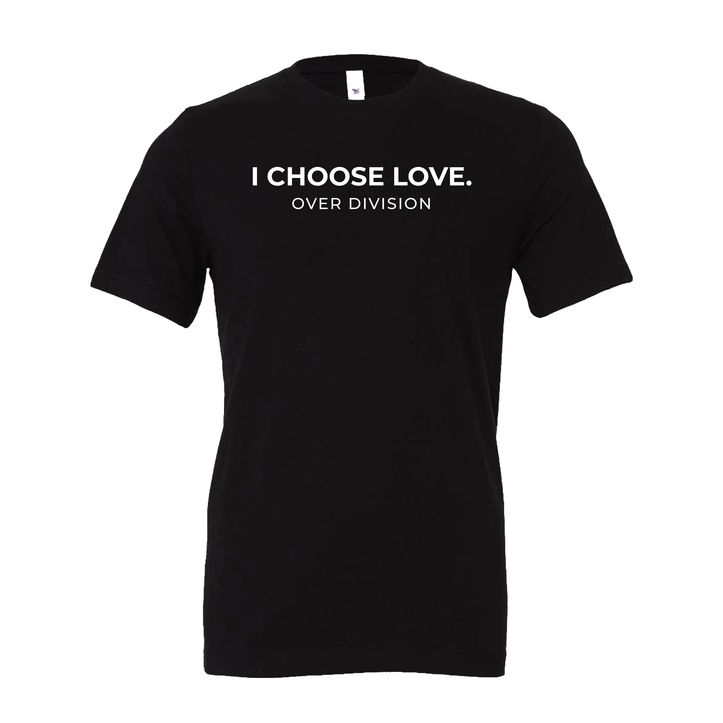I CHOOSE LOVE. OVER DIVISION.