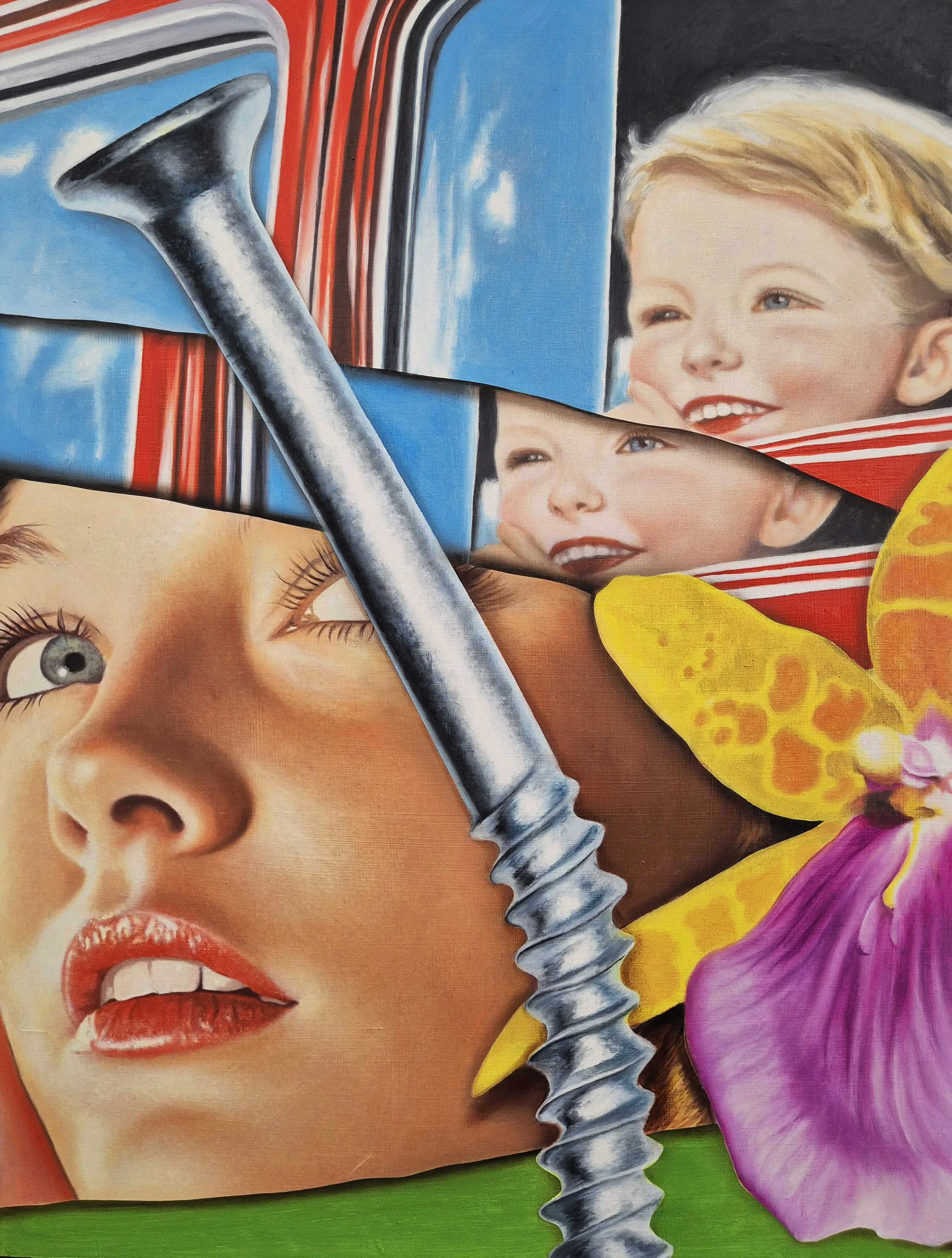 FLICKER

Oil on aluminium

47*35cm