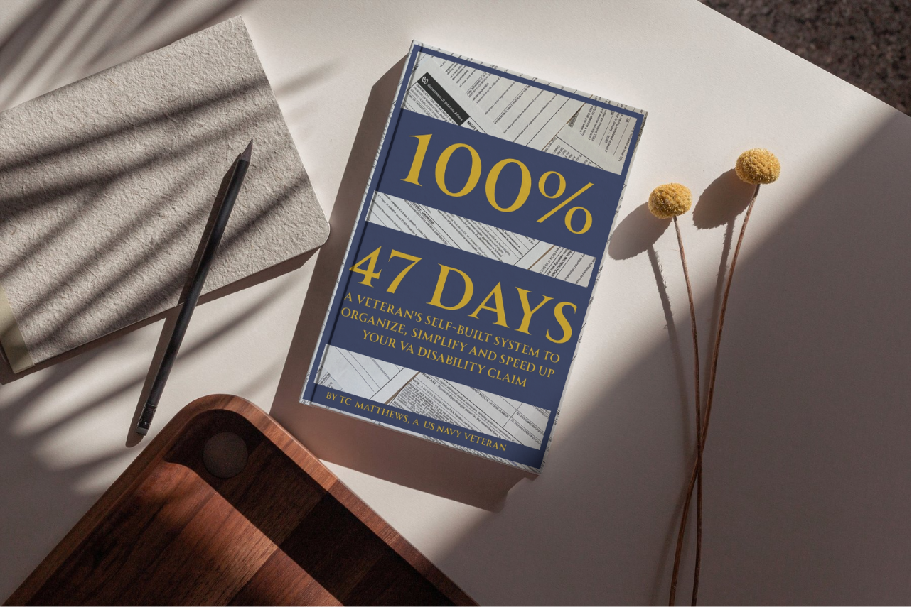 cover of VA disability claims self-advocacy book