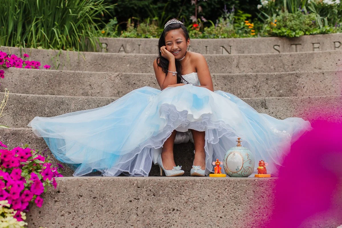 Quinceañera Portraits in Toronto | A Cinderella-Inspired Portrait Session