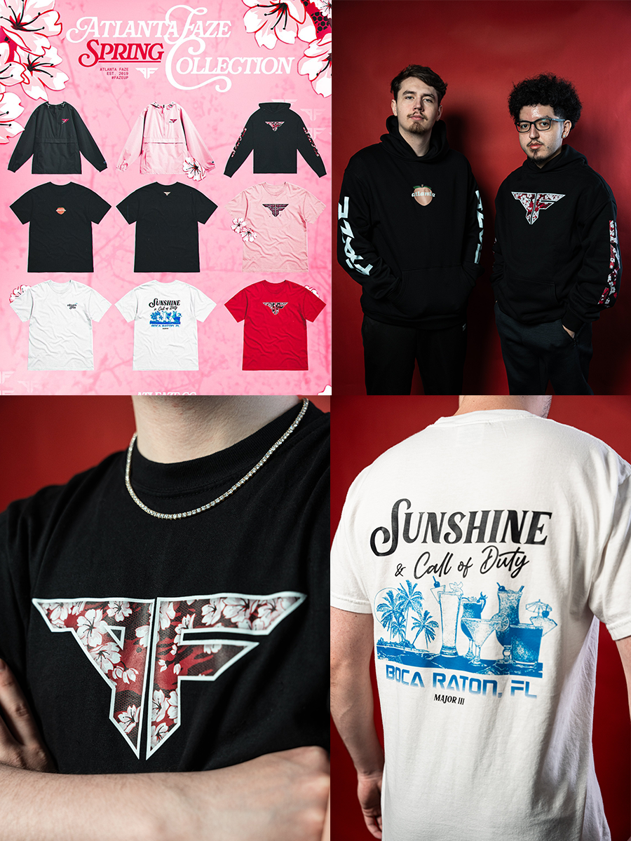 Atlanta FaZe 2025 Spring Merch Drop