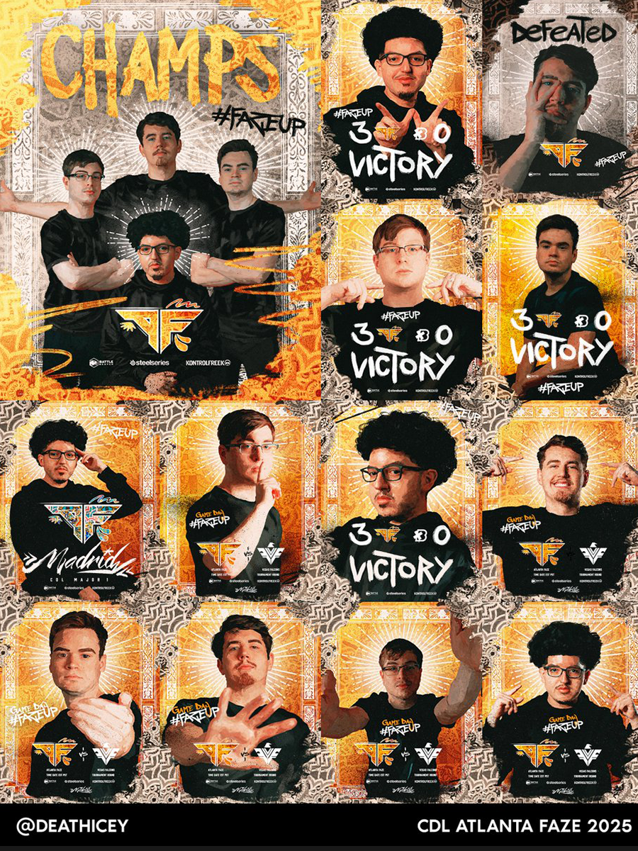 Atlanta FaZe Major 1 2025