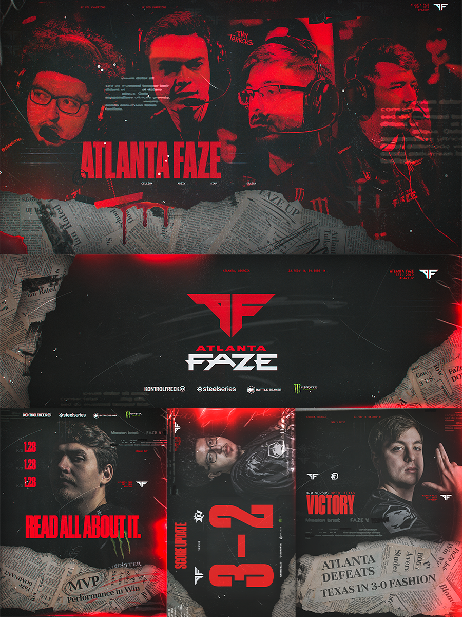 Atlanta FaZe 2025 Graphics Suite