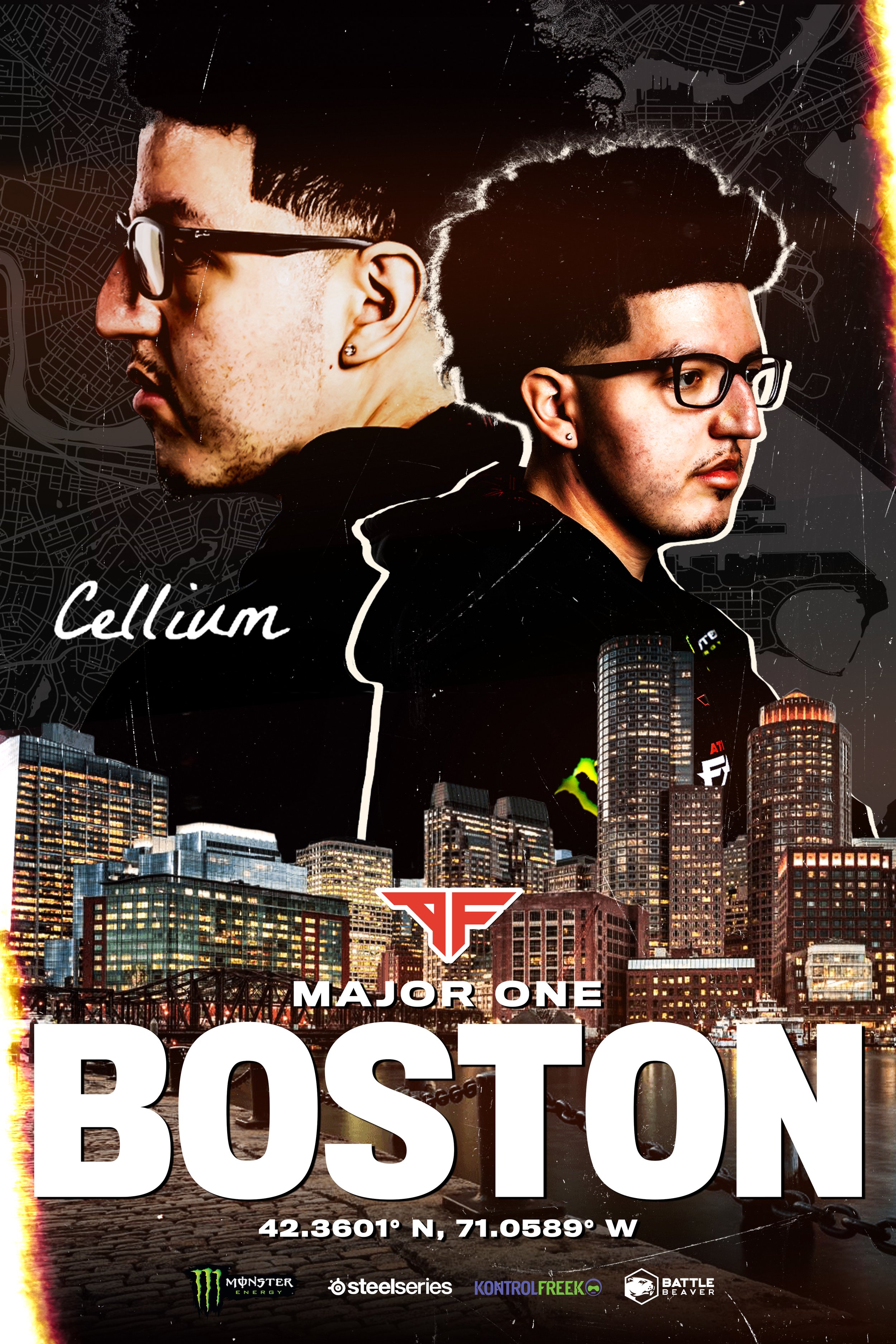 Atlanta FaZe Major 1 2024 Poster