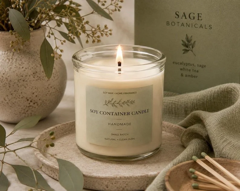 Soy Container Candle Making Guide (PDF Download) | Beginner DIY Home Fragrance Tutorial