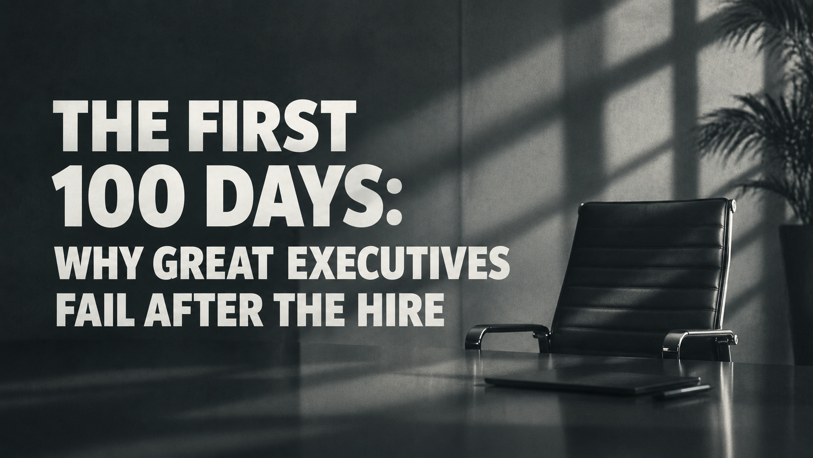 The First 100 Days: Why Great Executives Fail After the Hire