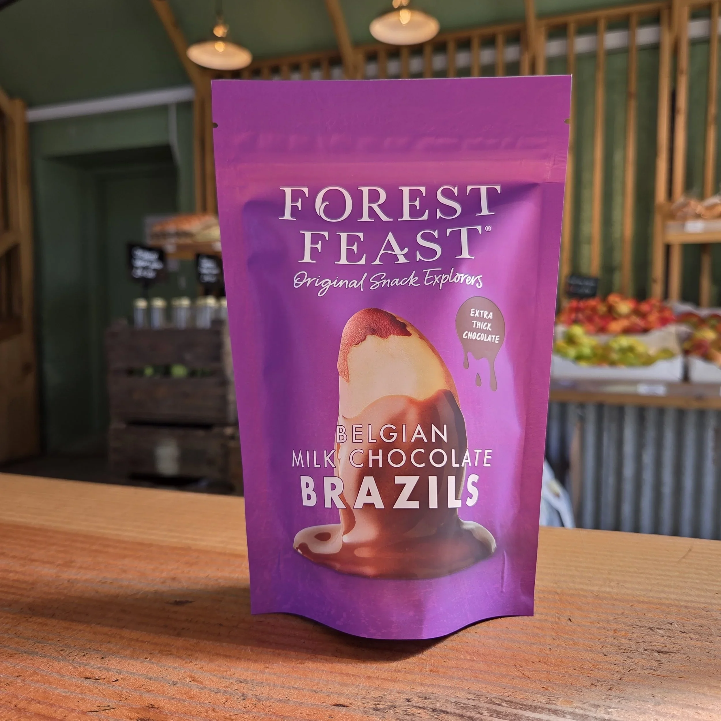 Forest Feast Belgian Chocolate Brazils