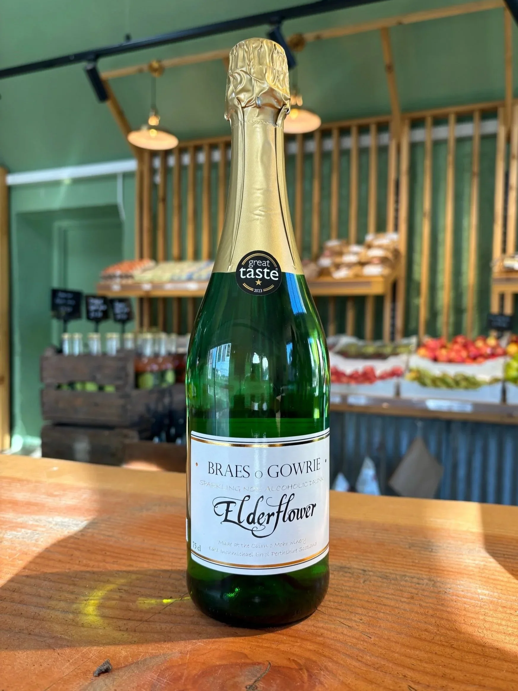 Sparkling Elderflower Drink