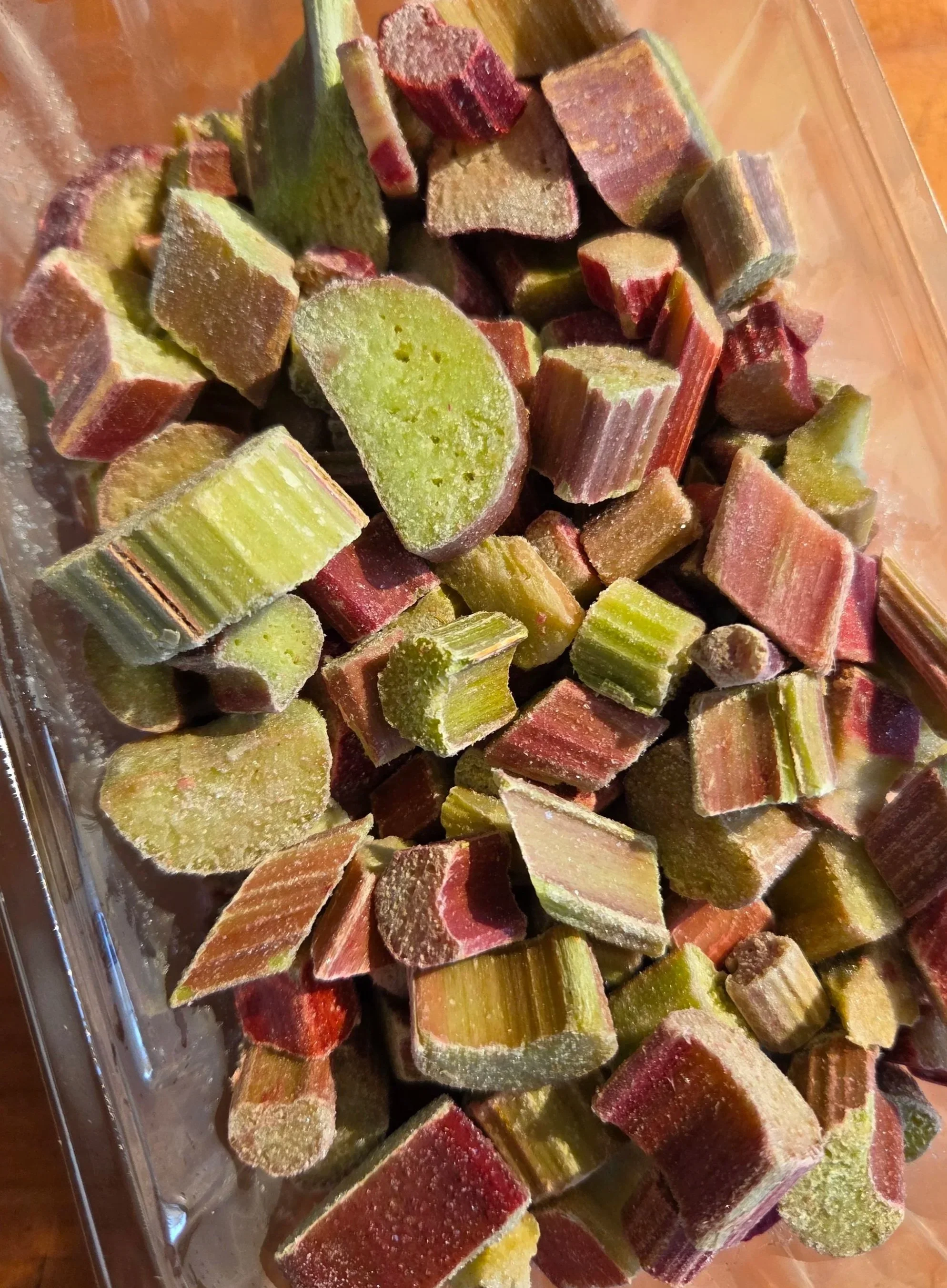 Frozen Rhubarb
