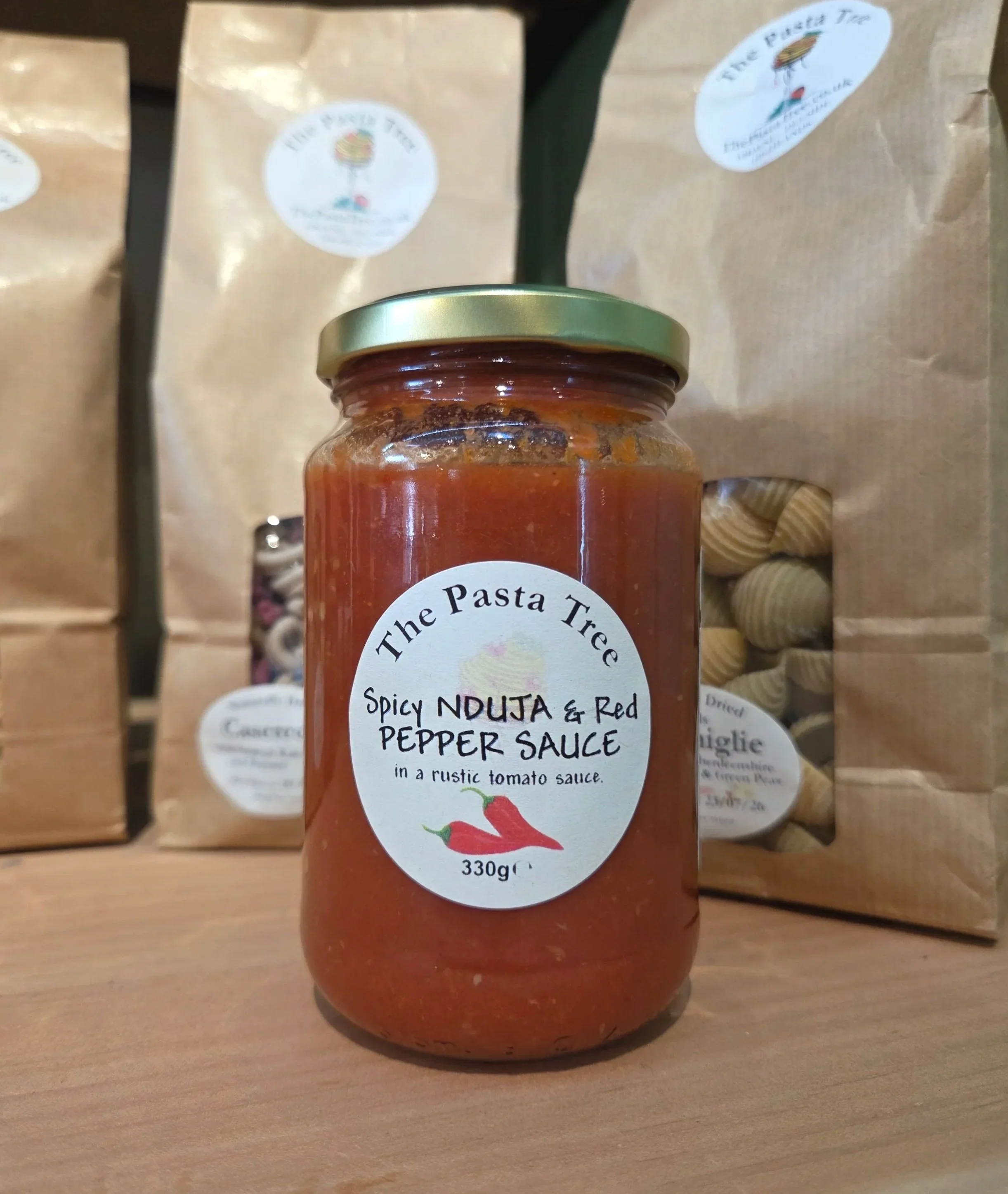 Spicy Nduja & Red Pepper Sauce