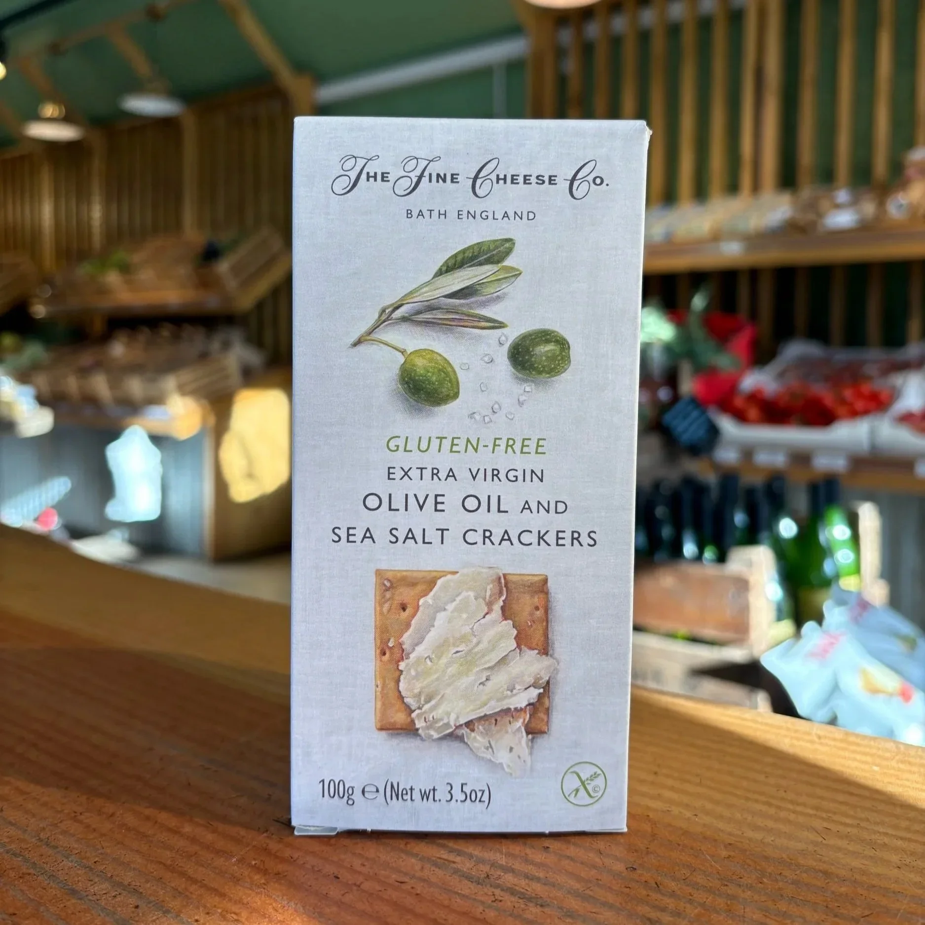 Gluten Free Extra Virgin Olive Oil Crackers
