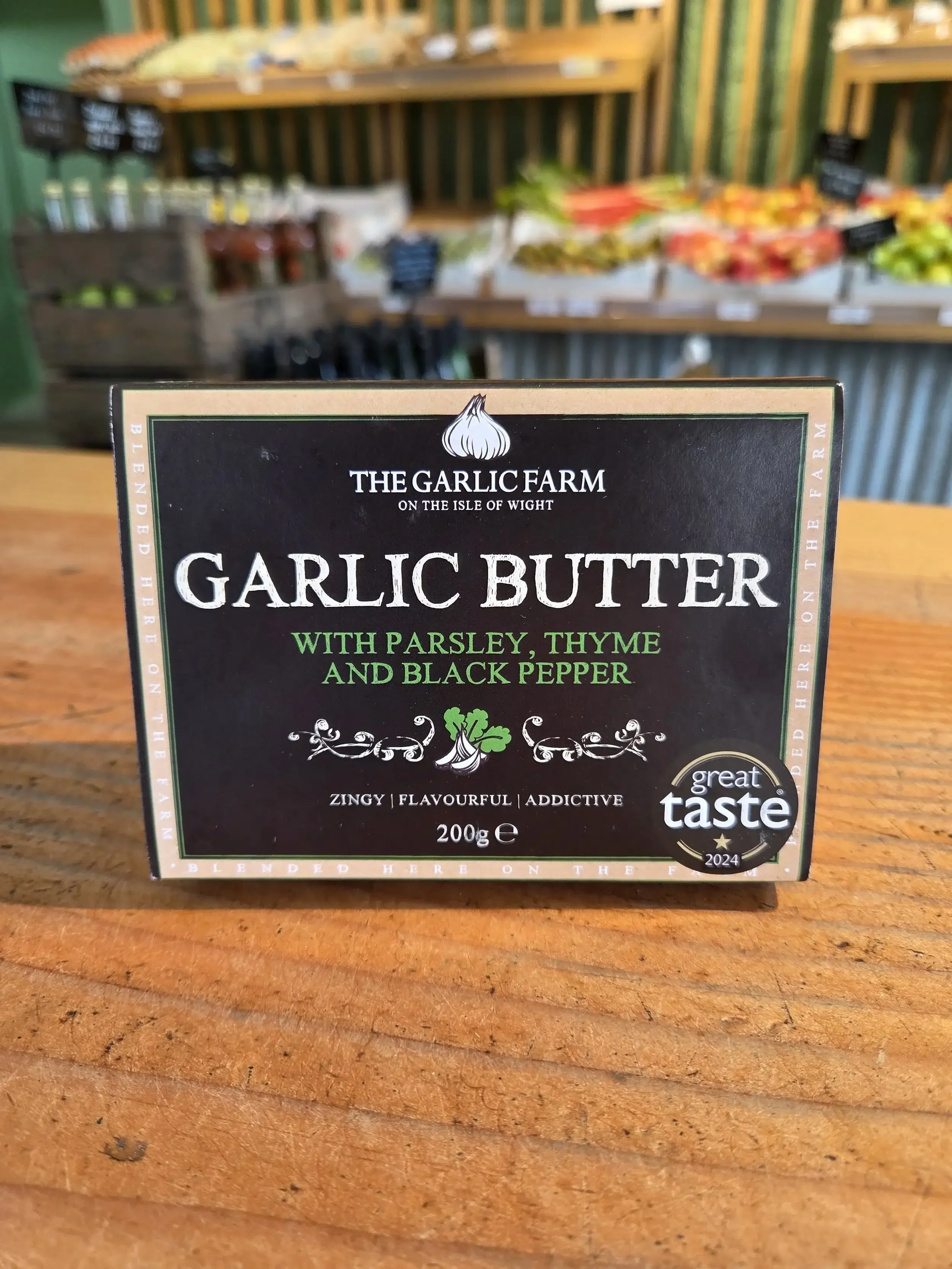 Garlic Butter with Parsley, Thyme & Black Pepper