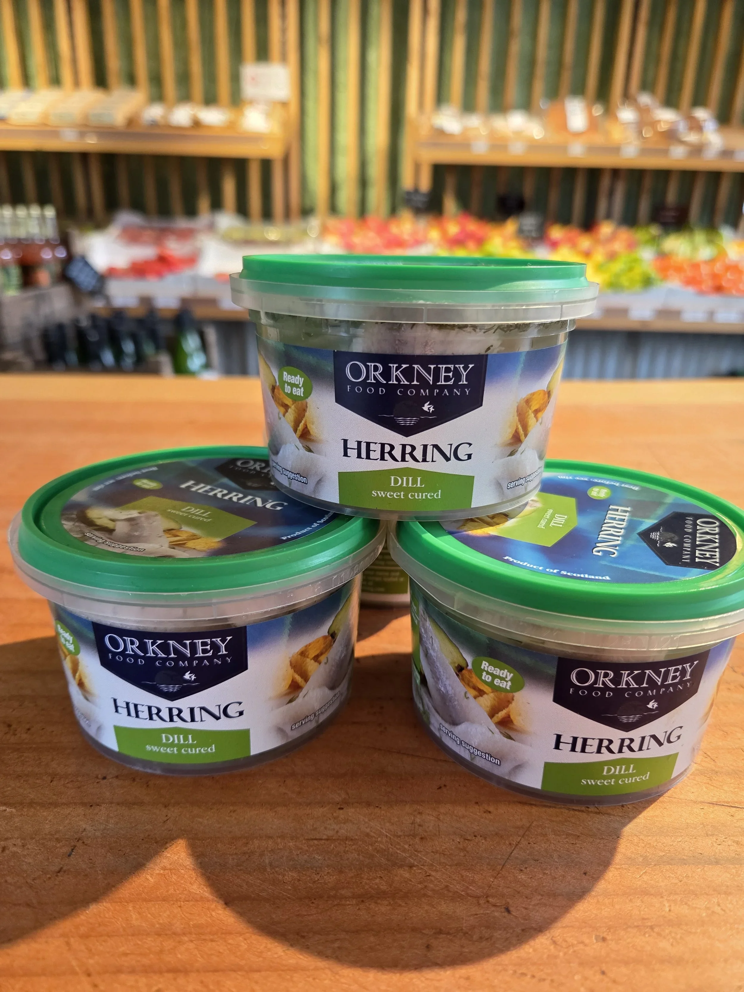 Orkney Herring Dill Sweet Cured 280g