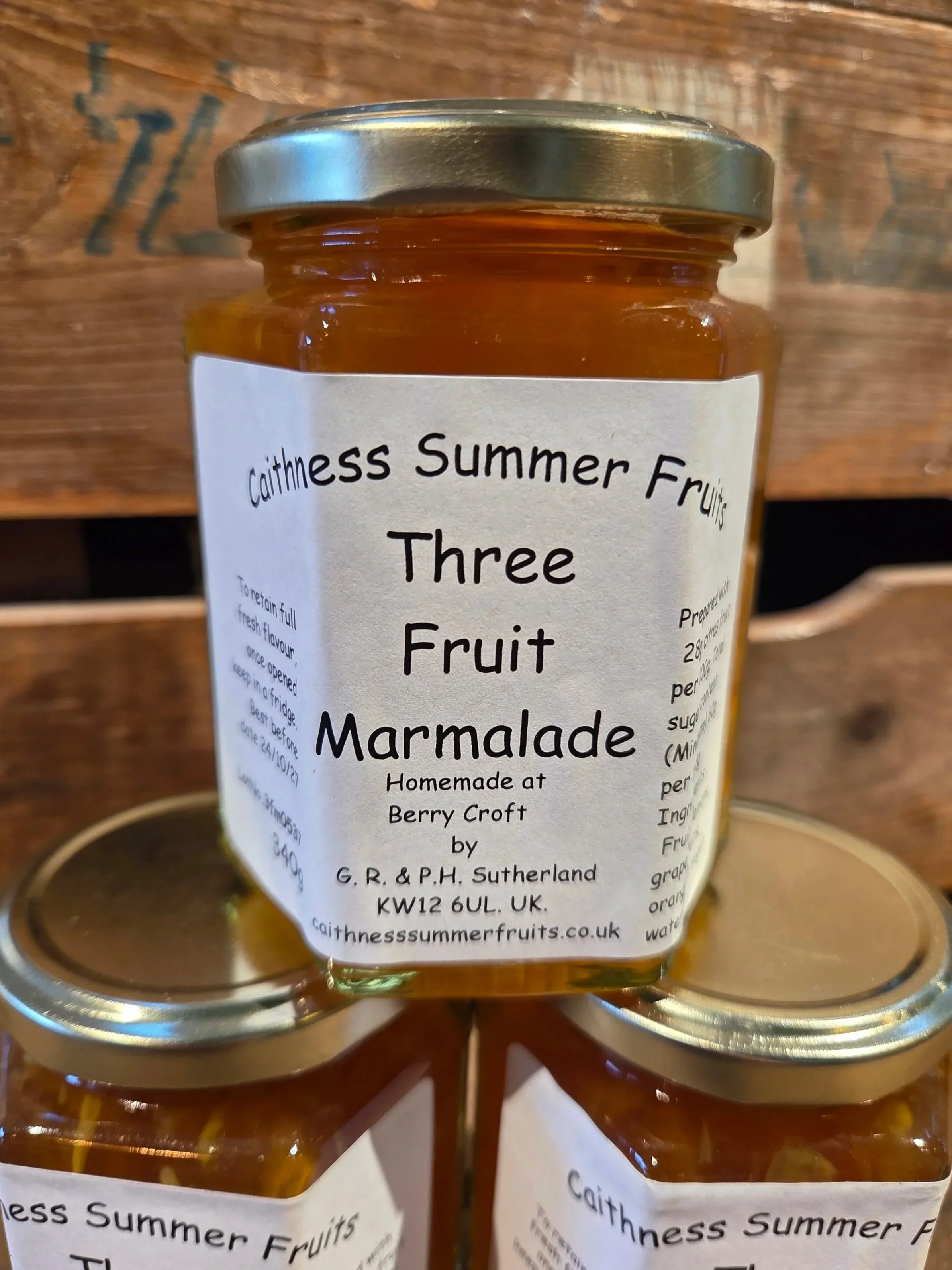 Three Fruit Marmalade