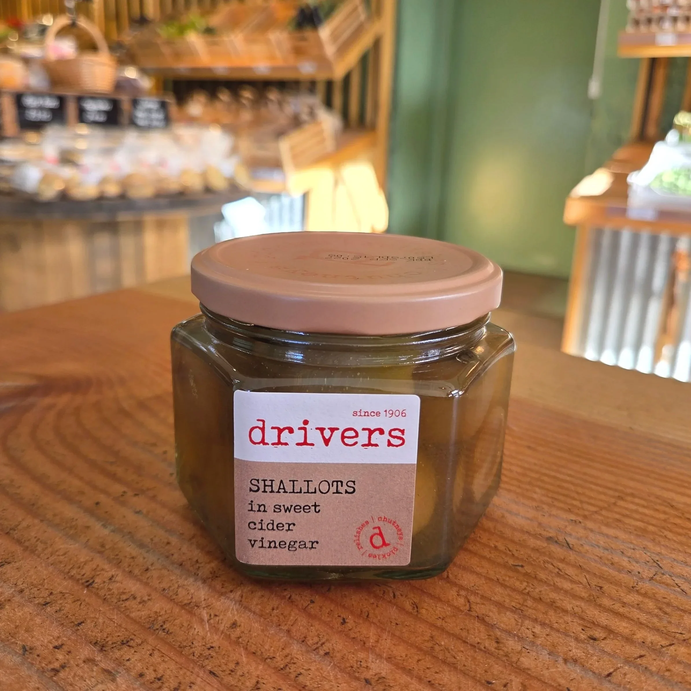 Drivers Shallots in Sweet Cider Vinegar