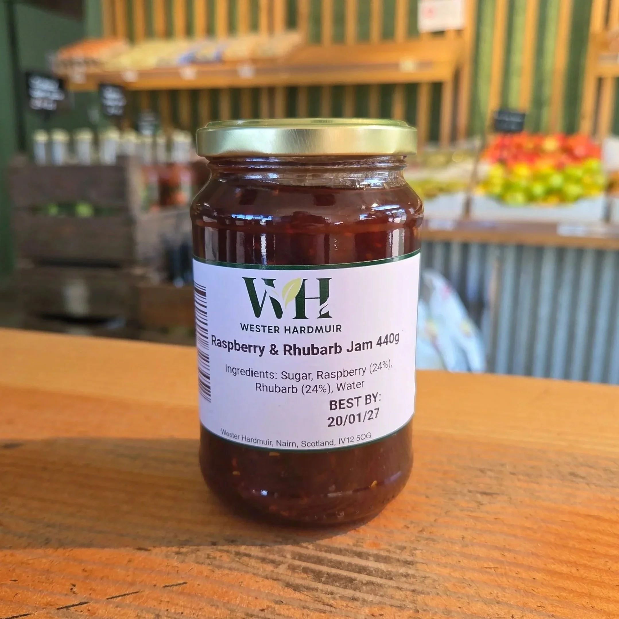 Raspberry & Rhubarb Jam