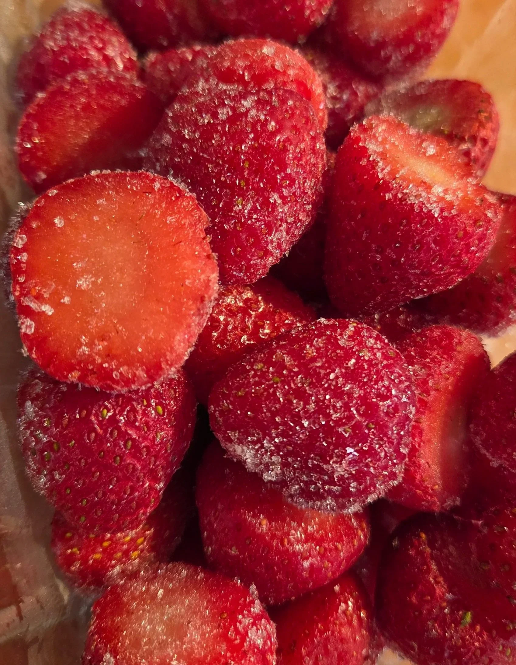 Frozen Strawberries