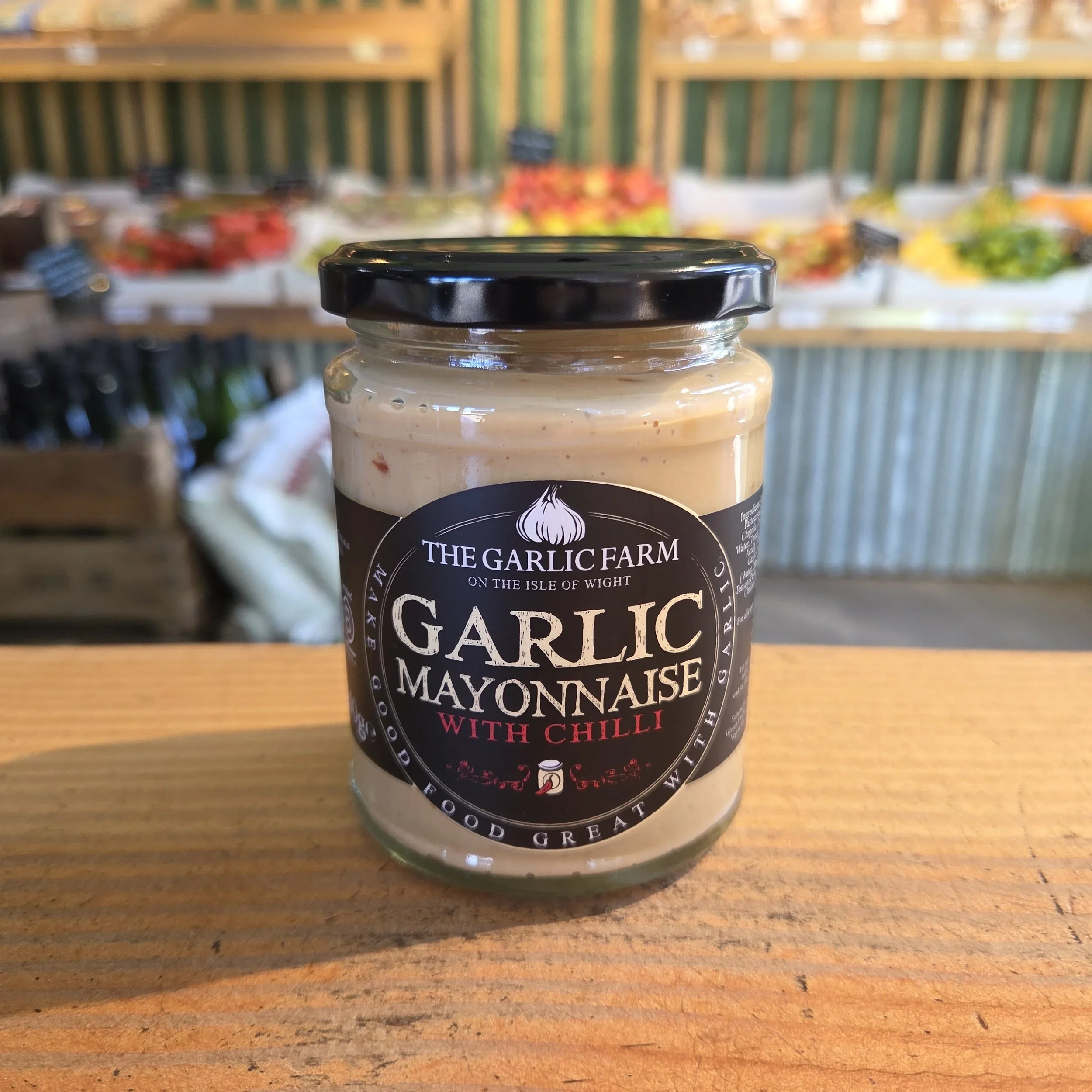 The Garlic Farm Garlic Mayonnaise with Chilli
