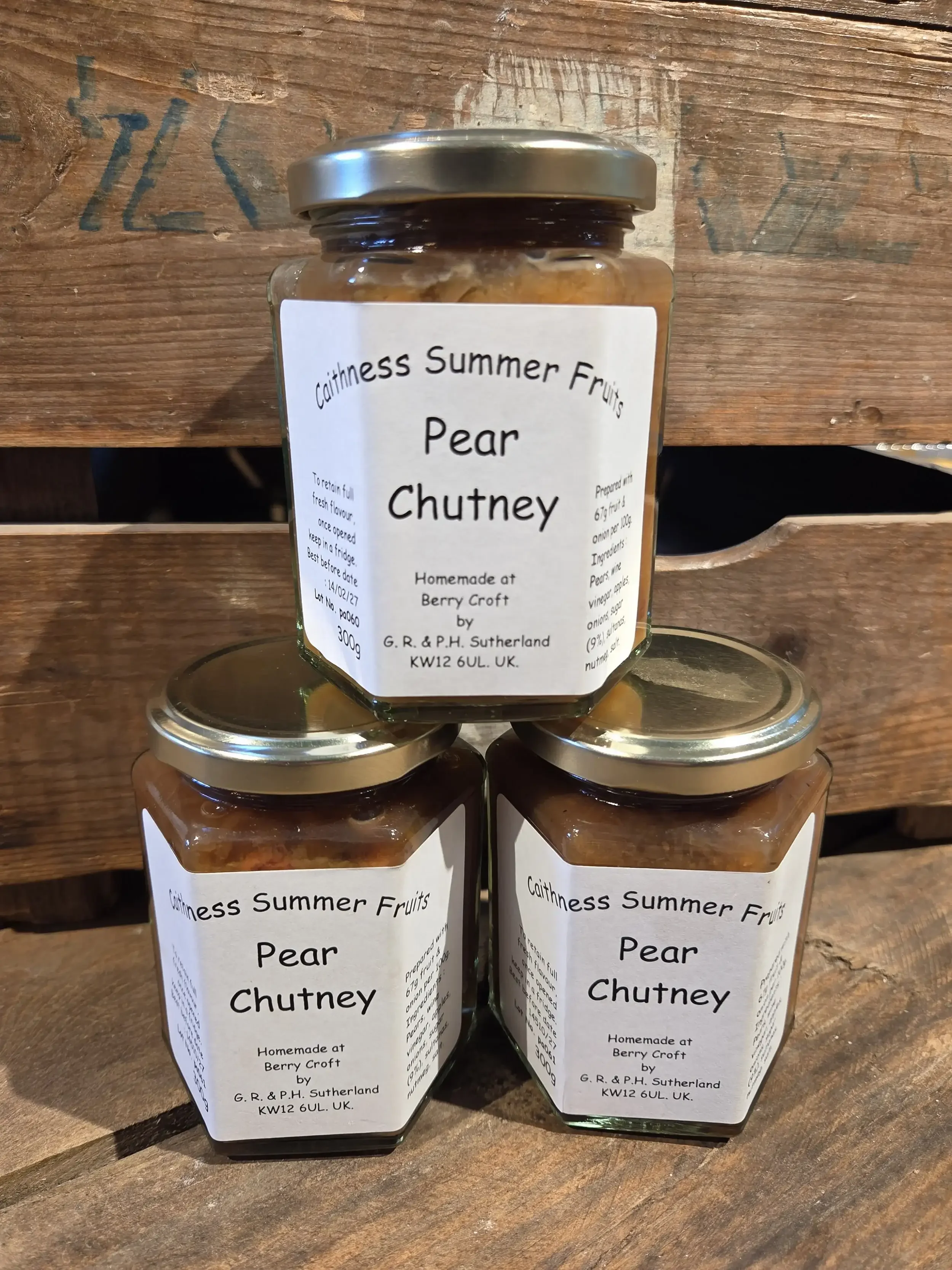 Pear Chutney