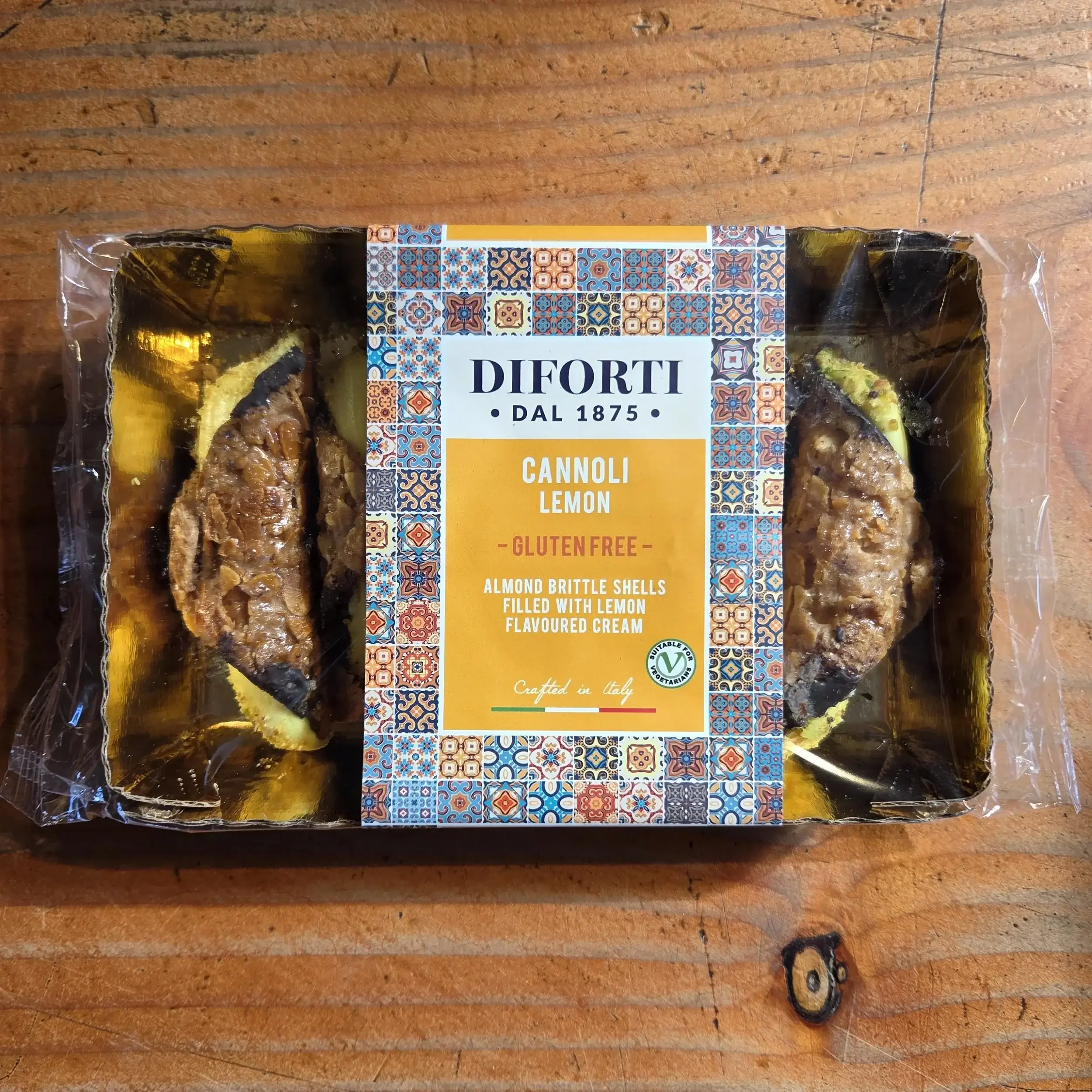 Diforti GF Cannoli Lemon