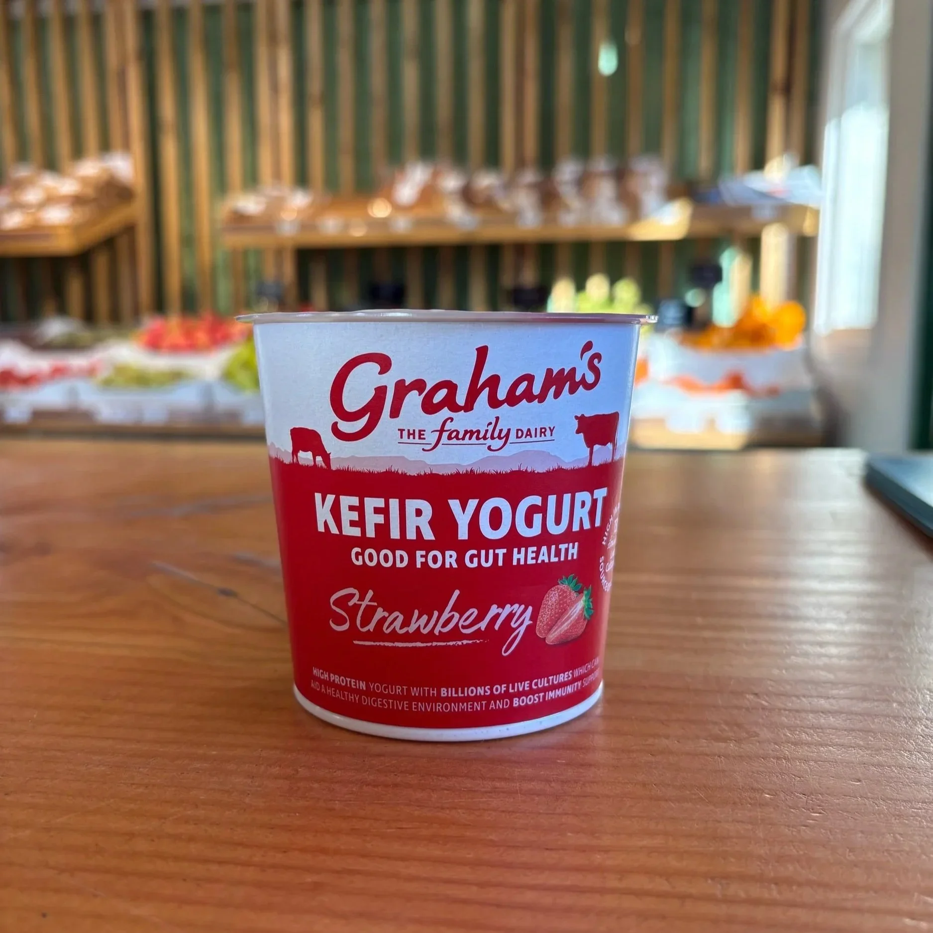 Graham's Strawberry Kefir Yoghurt