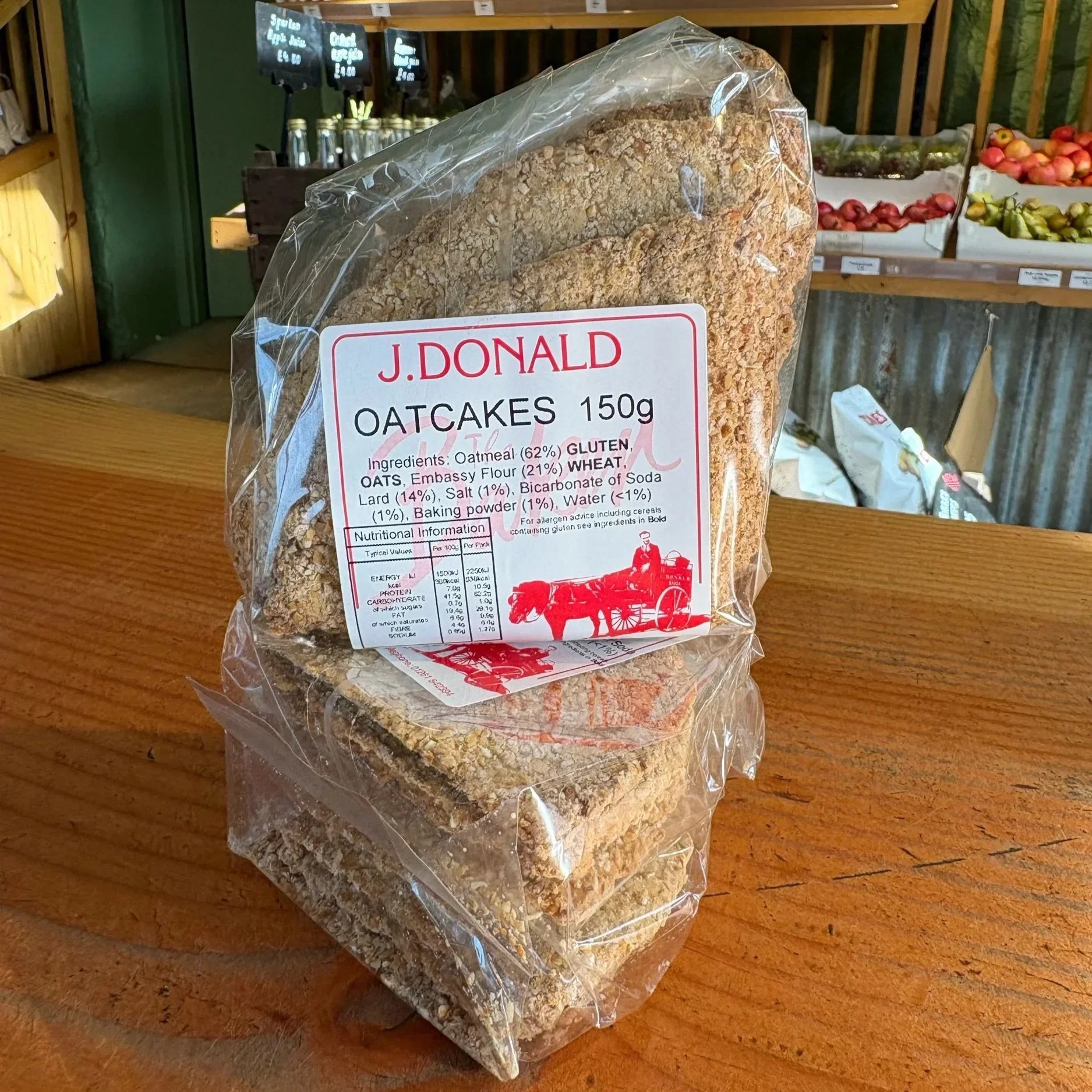 J Donald Oatcakes