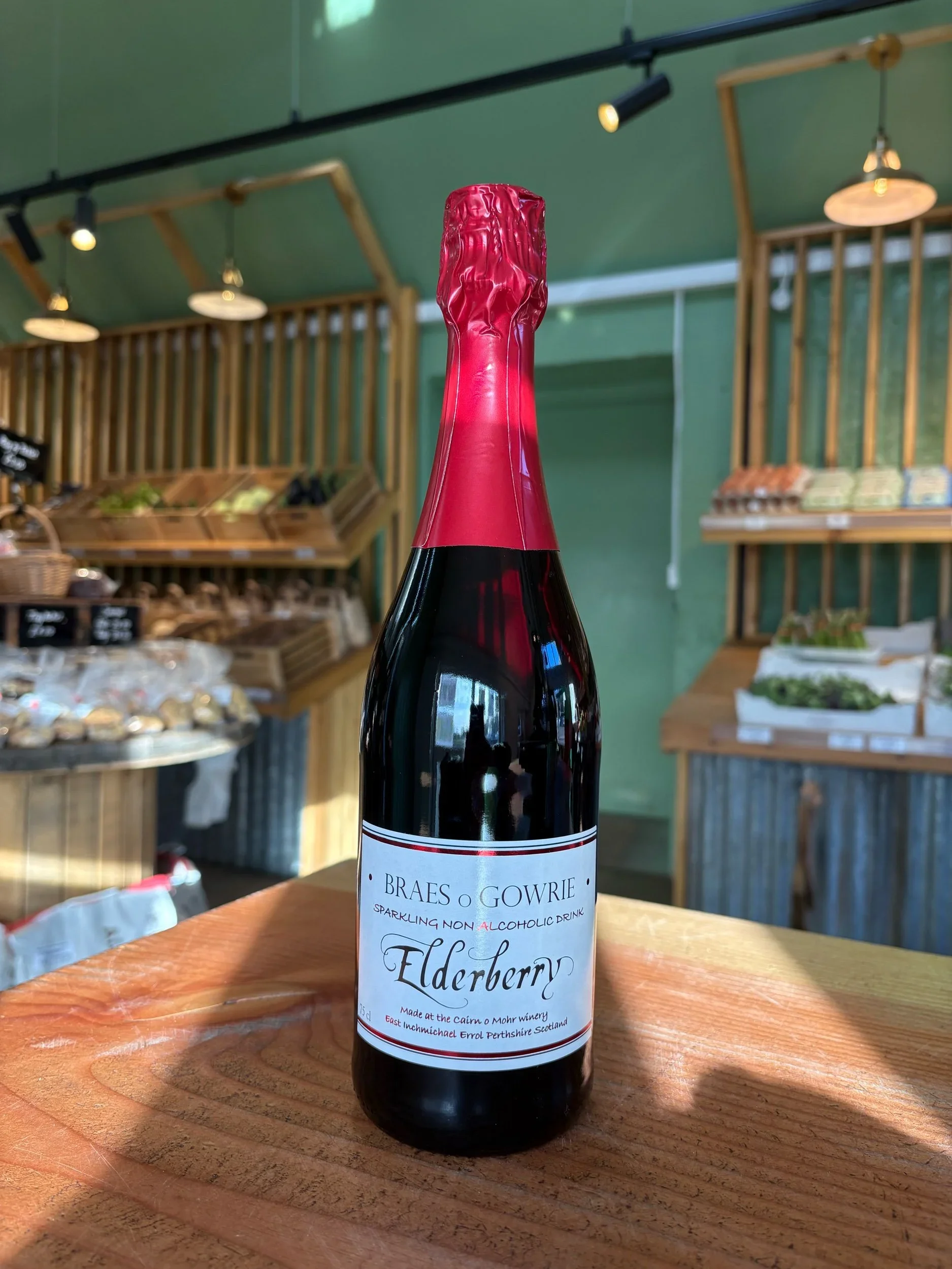 Sparkling Elderberry Drink