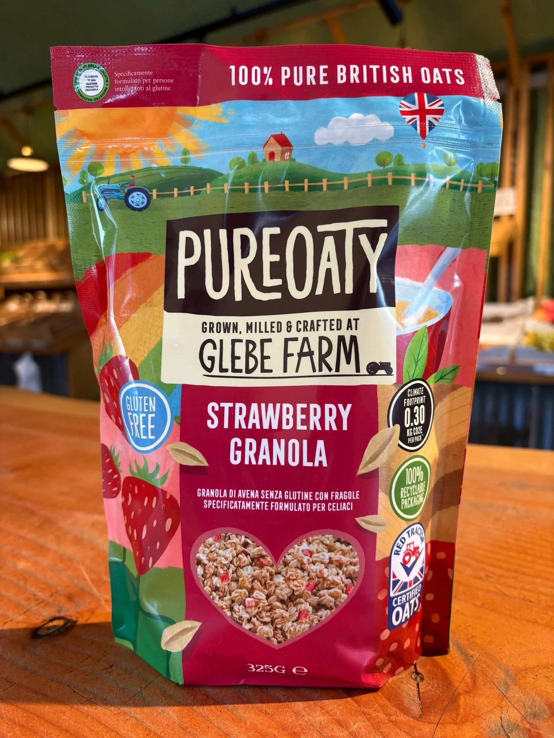 Pure Oaty Strawberry Granola