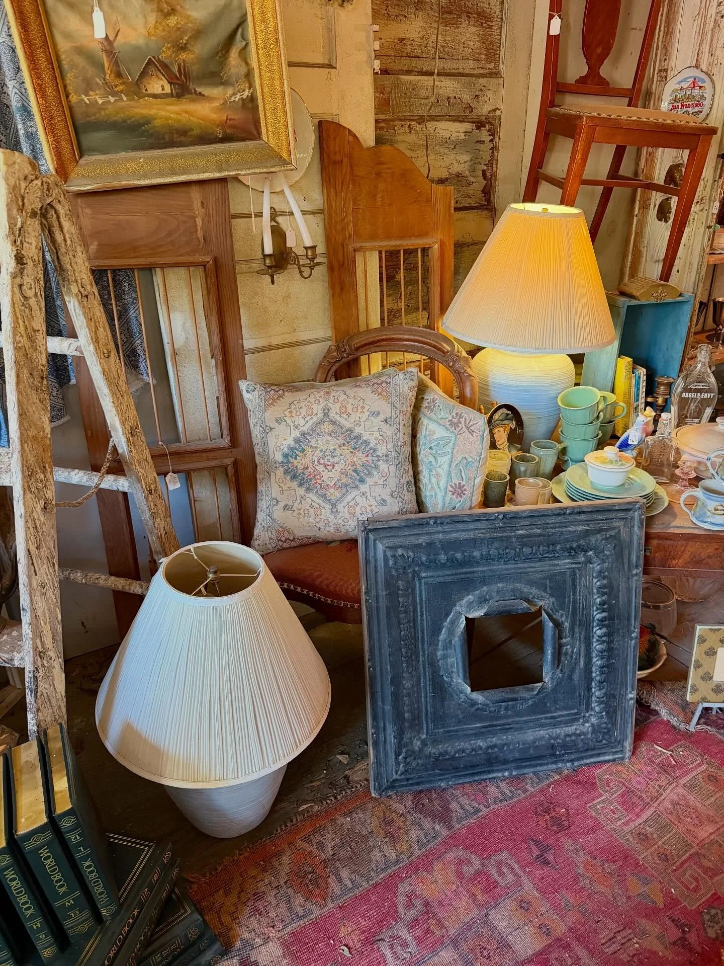 you can always find me&hellip;.thrifting, antiquing + vintage shopping! some of my recent finds🥰