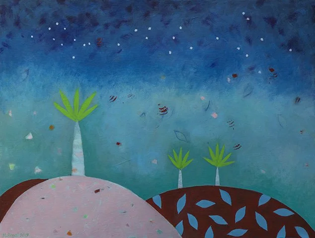 Moroccan Evening   |  24" x 18"  |  acrylicon board   |  $500