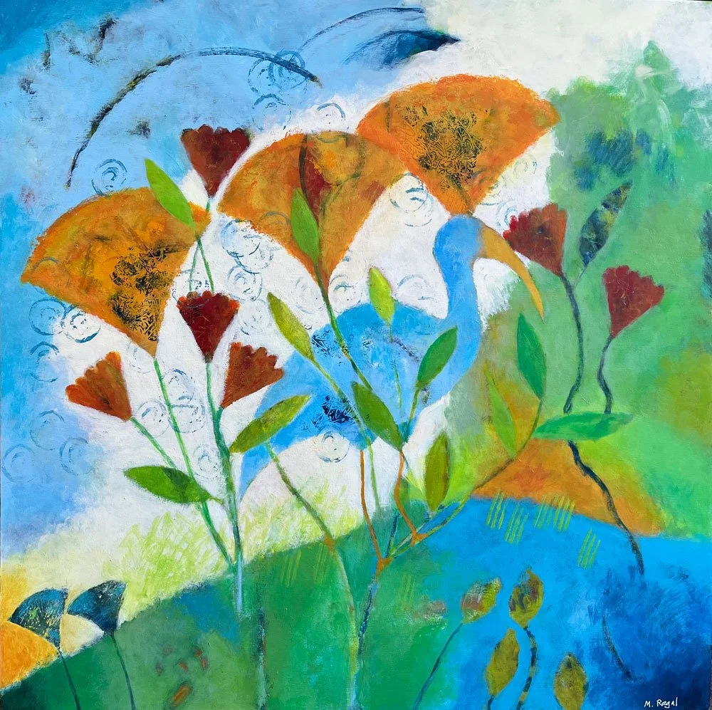 
Egyptian Garden  |  30" x 30"  |  acrylic on board  |  SOLD