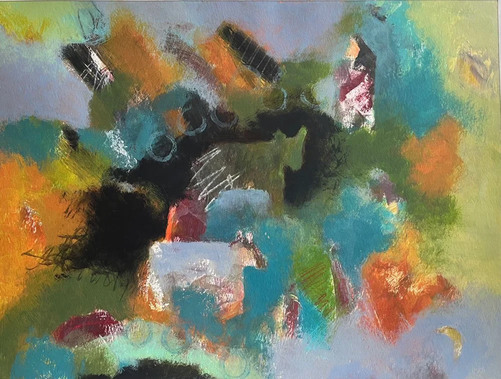 Farm  |  16" x 12"  |  acrylic on paper  |  $400