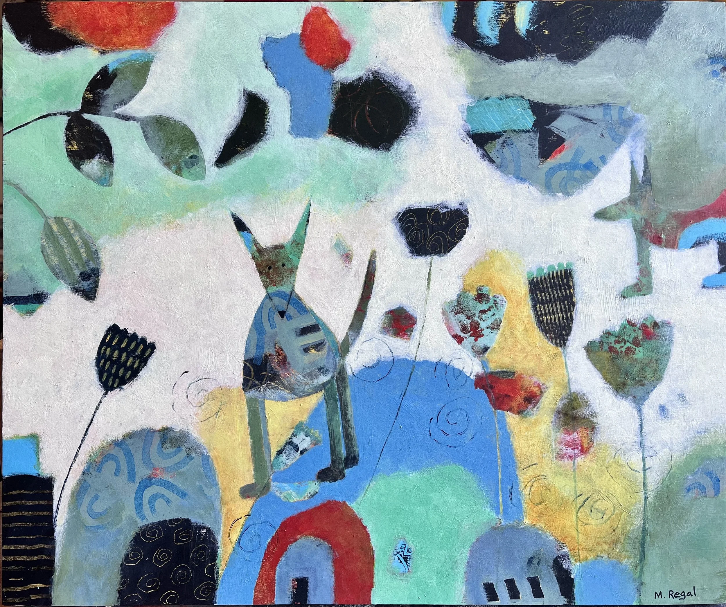 Expectations  |  24" x 20"  |  acrylic on board  |  $650