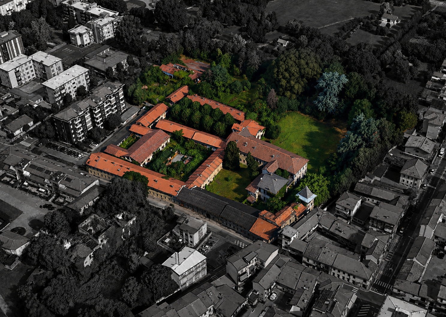 Piano di recupero "Villa Simonetta", Capoango