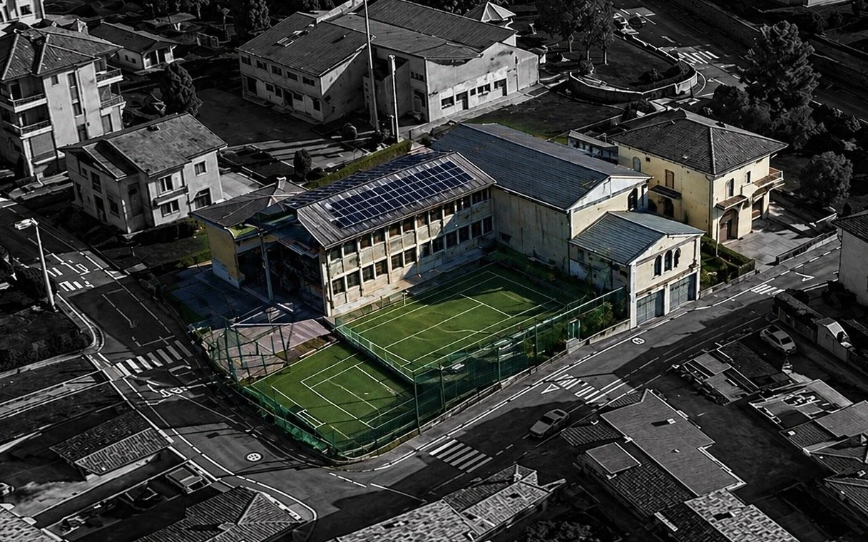 Spogliatoi e campo Scuole Elementari, Cazzano Sant’ Andrea 