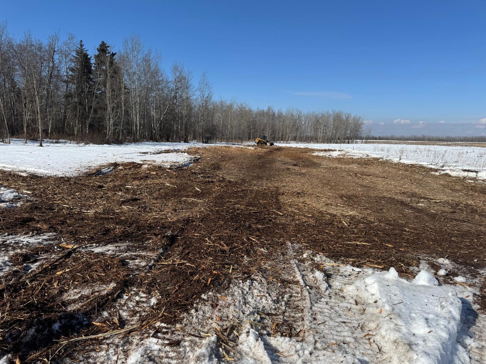 Land Clearing in Alberta Canada