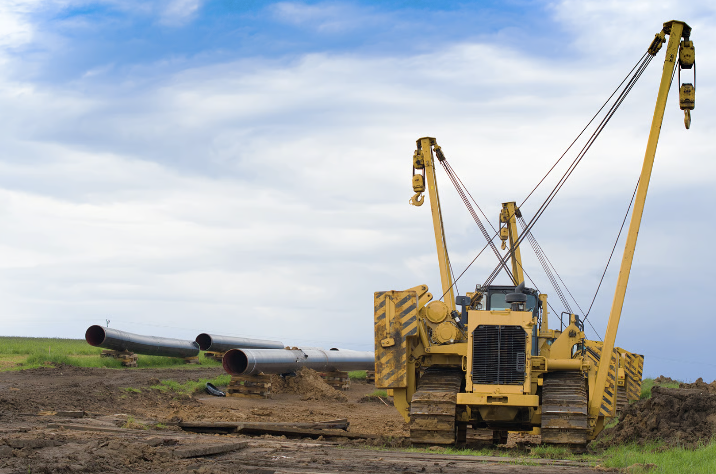 Pipeline right-of-way clearing Alberta
