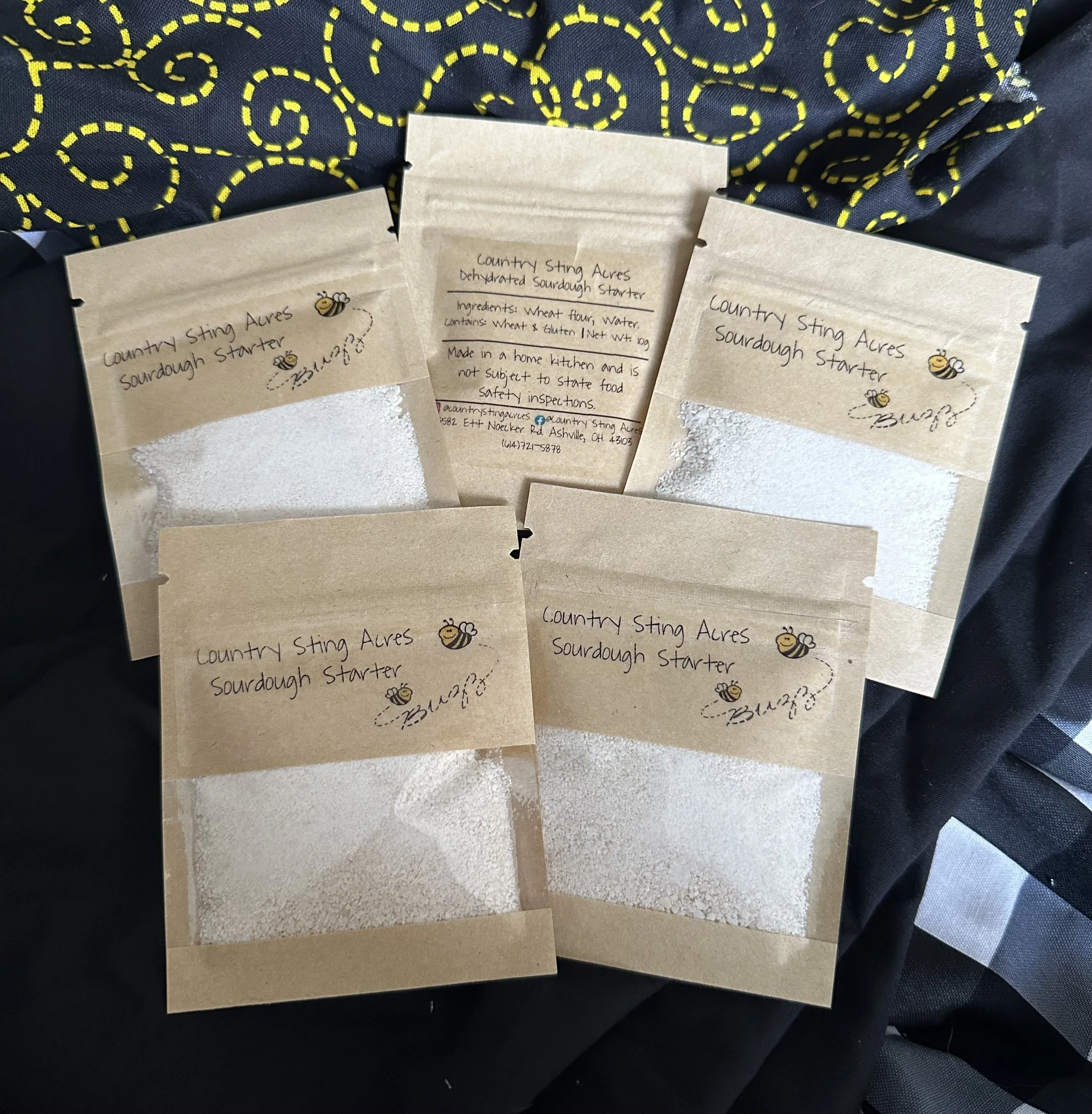 Dehydrated Sourdough Starter
