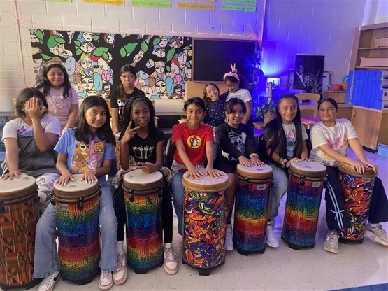 music class at HMES