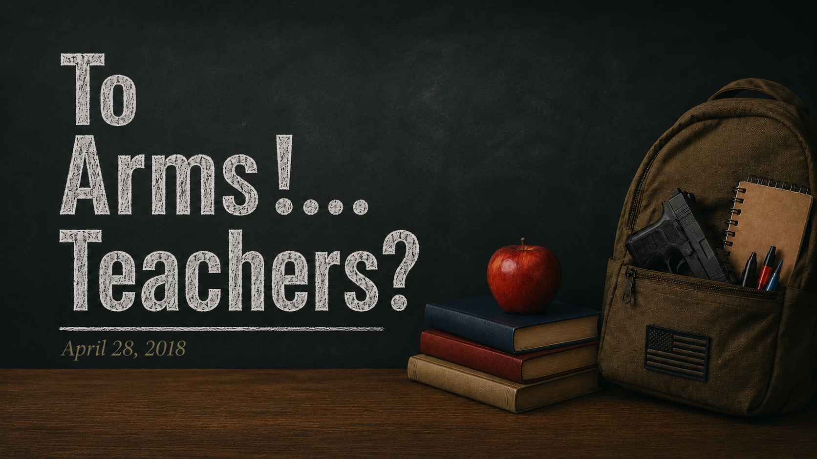 To Arms…Teachers?