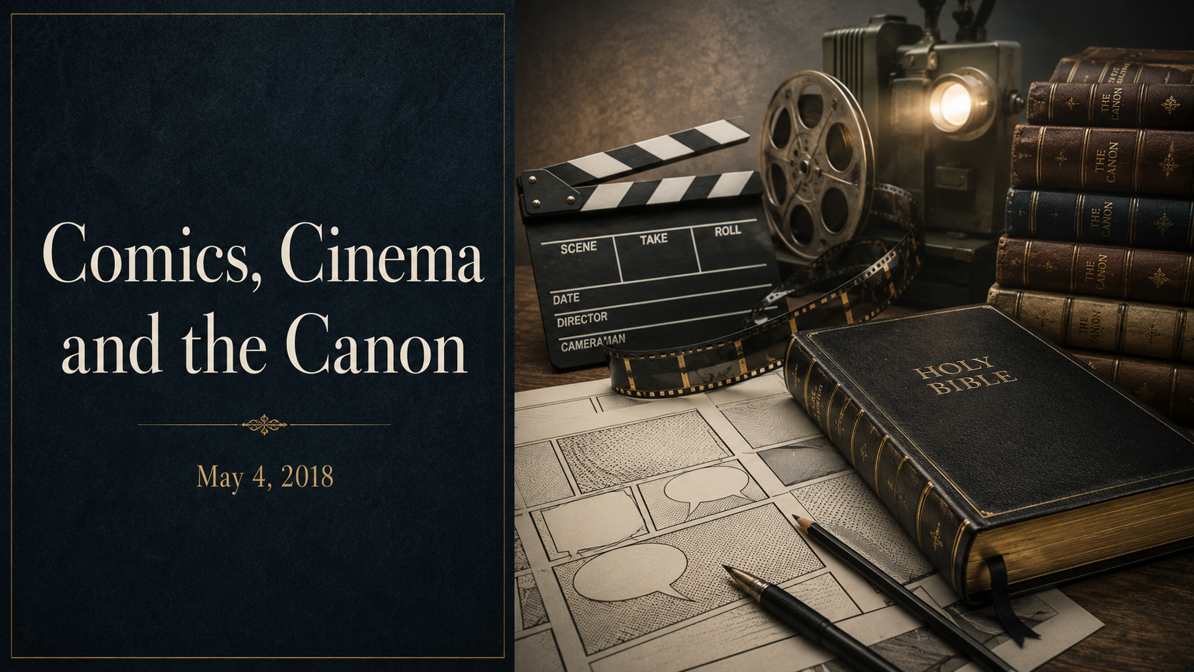 Comics, Cinema and the Canon