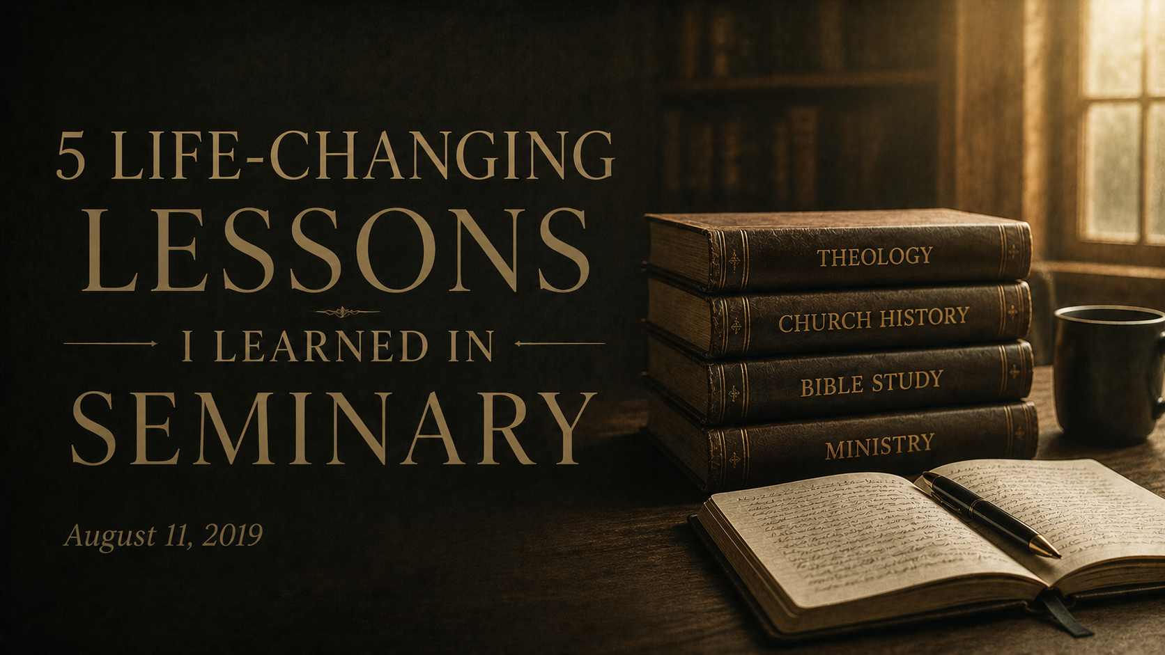 5 Life-Changing Lessons I Learned in Seminary