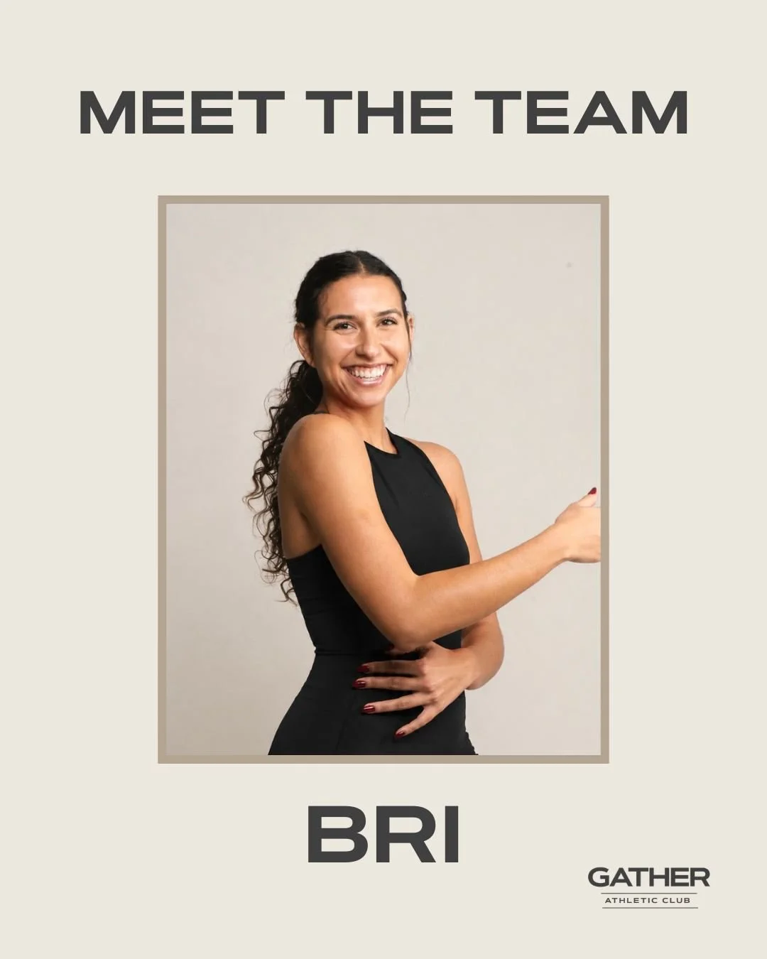 MEET THE TEAM - Jack of all trades

And master of [some]. There is almost a 100% chance that you've seen Bri around. She's always up to something - Boxing, baking, leading, inspiring - among many other hobbies. 

There is also almost 100% chance that