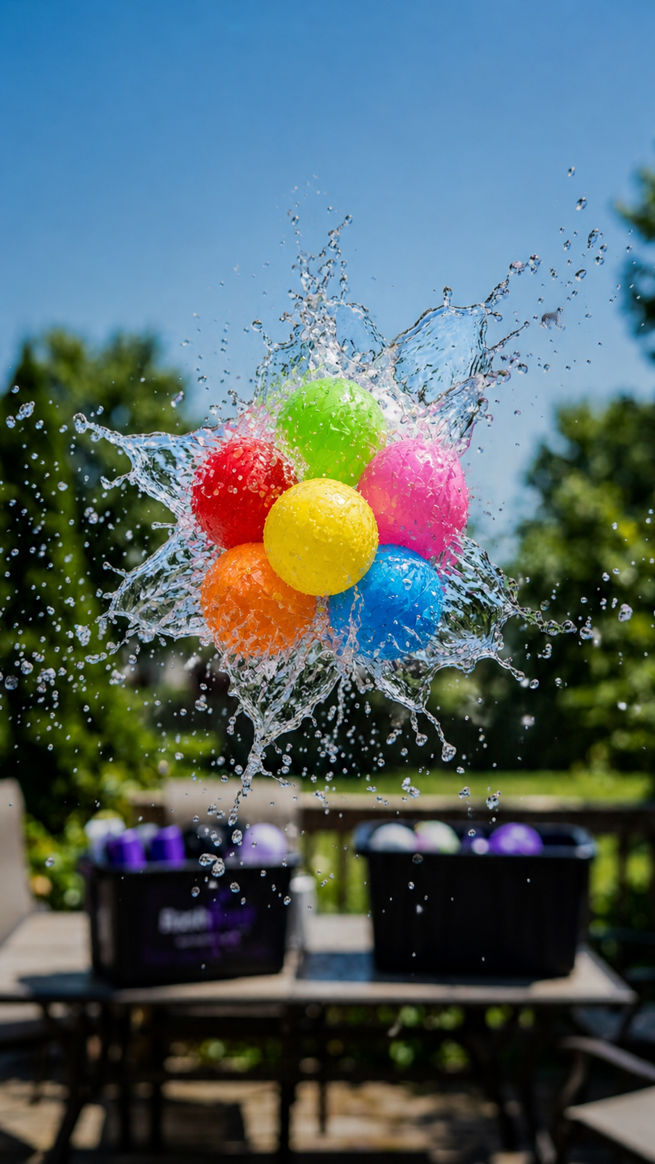 Backyard battle summer party experience